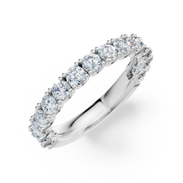 Dámský prsten DF 3904, bílé zlato, s laboratorními diamanty o celkové váze 1.290 ct VS1/F