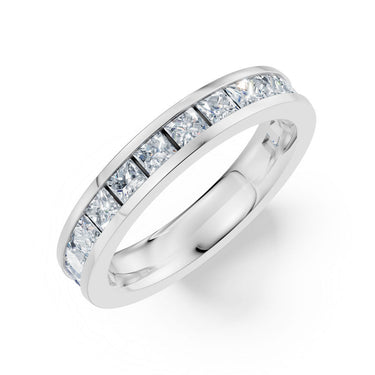 Dámský prsten DF 3908, bílé zlato, s laboratorními diamanty o celkové váze 1.560 ct VS1/F