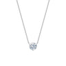 Dámský náhrdelník DF 6463, bílé zlato, s laboratorním diamantem o váze 3.00 ct VS1/F