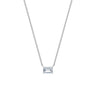 Dámský náhrdelník DF 6473, bílé zlato, s laboratorním diamantem o váze 1.50 ct VS1/F