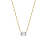 Dámský náhrdelník DF 6475, žluté zlato, s laboratorním diamantem o váze 3.00 ct VS1/F