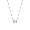 Dámský náhrdelník DF 6475, bílé zlato, s laboratorním diamantem o váze 3.00 ct VS1/F