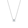 Dámský náhrdelník DF 6489, bílé zlato, s laboratorním diamantem o váze 1.50 ct VS1/F