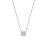 Dámský náhrdelník DF 6491, bílé zlato, s laboratorním diamantem o váze 3.00 ct VS1/F