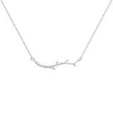 Zlatý dámský náhrdelník DF 5048, bílé zlato, s diamanty