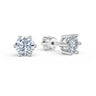 Dámské náušnice DF 3697 z bílého zlata s diamanty o celkové váze 1.44 ct