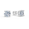 Dámské náušnice DF 3688 z bílého zlata s diamanty o celkové váze 1.80 ct