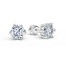 Dámské náušnice DF 3698 z bílého zlata s diamanty o celkové váze 1.80 ct