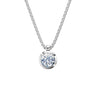 Zlatý náhrdelník DF 3736 z bílého zlata s diamantem o váze 0.90 ct