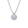 Zlatý náhrdelník DF 5488 z bílého zlata s diamanty o celkové váze 1.20 ct
